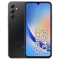 Andorra-Samsung Galaxy A34 5G 8GB Ram+256GB Awesome Graphite+Funda+Protector
