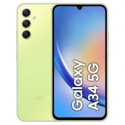 Andorra-Samsung Galaxy A34 5G 8GB Ram+256GB Awesome Lime+Funda+Protector