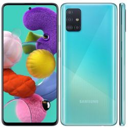 Andorra-Samsung Galaxy A51 Prism Crush Blue+Funda+Protector