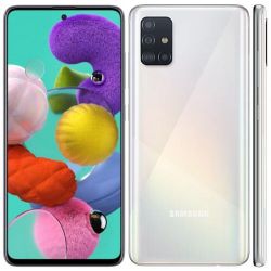 Andorra-Samsung Galaxy A51 Prism Crush White+Funda+Protector
