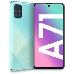 Andorra-Samsung Galaxy A71 Prism Crush Blue+Funda+Protector
