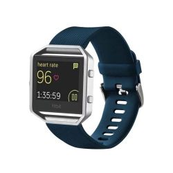 Andorra-Fitbit Blaze Blue Silver (L)