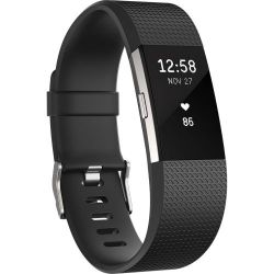 Andorra-Fitbit Charge 2 Black/Silver (L)
