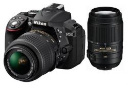 Andorra-Nikon D5300+18-55mmVR+55-200mmVR+8GB+Funda+2 Filtros