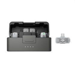 Andorra-DJI Mic Mini 2 (2 TX+1 RX+Charging Case)+DJI Mic Series Mobile Receiver