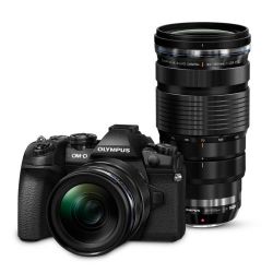 Olympus E-M1 Mark II+12-40mmPro+40-150mm Pro+32GB+Funda+2 Filtros