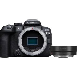 Andorra-Canon Eos R10 Cuerpo+Adaptador EF-EOS R+Bater�a