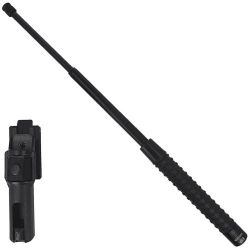 Andorra-Porra Extensible ESP Easy Lock Hardened Expandable Baton ExBT-20H Black+1 Spray Defensa De Regalo