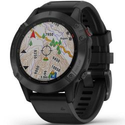 Andorra-Garmin Fenix 6 Pro Edition Black with Black Band 47mm