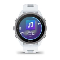Andorra-Garmin Forerunner 170 Music Whitestone with Whitestone/Cloud Blue Band