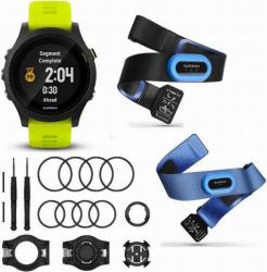 Andorra-Garmin Forerunner 935 Triathlon Bundle Pack (Black with Yellow Straps)