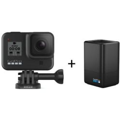 Andorra-Gopro Hero8 Black Dual Battery Charger Kit+32GB