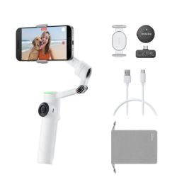 Andorra-Insta360 Flow 2 Pro Mic Bundle Summit White