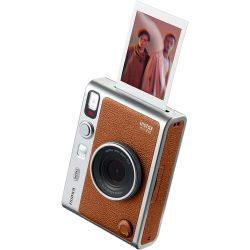 Andorra-Fujifilm Instax Mini Evo Brown+32GB+Funda
