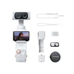 Andorra-Insta360 Luna Ultra Vlog Bundle Stellar White+32GB