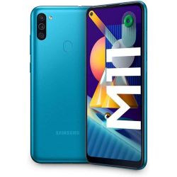 Andorra-Samsung Galaxy M11 Metallic Blue+Funda+Protector