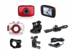 Andorra-Easypix GoXtreme Race Action Camera Red+8GB