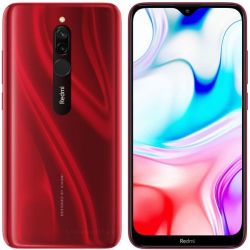 Andorra-Xiaomi Redmi 8 Dual Sim 3GB Ram+32GB Ruby Red+Protector