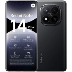 Andorra-Xiaomi Redmi Note 14 Pro+ 5G 8GB Ram+256GB Rom Midnight Black+Cargador 30W