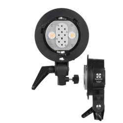 Andorra-Quadralite Reporter 200 Twin Head S-Holder