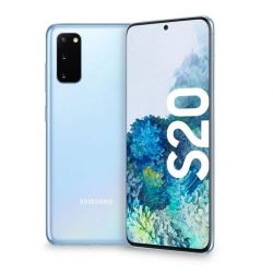 Andorra-Samsung Galaxy S20 4G Cloud Blue+Funda+Protector