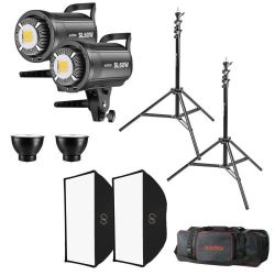 Andorra-Godox SL-60W Daylight LED Video Kit Duo