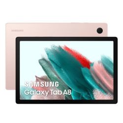 Andorra-Samsung Galaxy Tab A8 (2022) 10.5 4GB Ram+128GB Wi-Fi SM-X200 Pink Gold+16GB