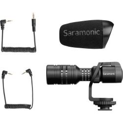 Andorra-Saramonic Vmic Mini Ultracompact Camera-Mount Shotgun Microphone