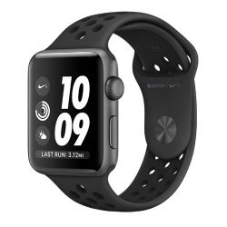 Andorra-Apple Watch Nike+ Series 3 GPS Space Gray Alumium Case with Anthracite/Black Nike Sport Band 38mm
