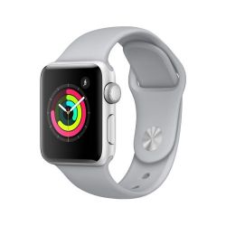 Andorra-Apple Watch Series 3 GPS Silver Aluminium Case with Fog Sport Band 42mm