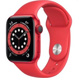 Andorra-Apple Watch Series 6 GPS+Cellular (Product) Red Aluminum Case Red Sport Band 44mm