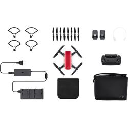 Andorra-DJI Spark Fly More Combo Pack Lava Red