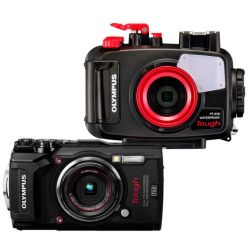 Andorra-Olympus Stylus Tough TG-5 Black+PT-058+8GB+Funda