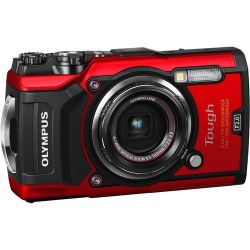 Andorra-Olympus Stylus Tough TG-5 Red+16GB+Funda