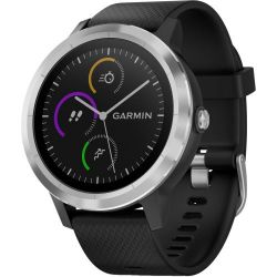 Andorra-Garmin V�voactive 3 Black with Stainless Hardware