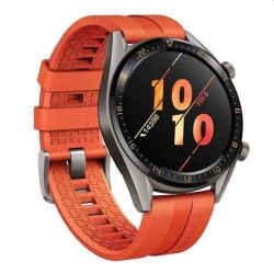 Andorra-Huawei Watch GT Active Edition Orange Titanium Grey Stainless Steel 46mm