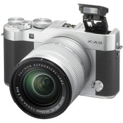 Andorra-Fujifilm X-A3 Silver+XC 16-50mmII+8GB+Funda+Filtro