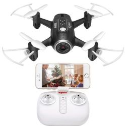 Andorra-Syma X22W Wi-Fi FPV Mini Drone Camera Black
