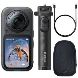 Andorra-Insta360 X6 Travel Bundle Midnight Black+32GB