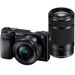 Andorra-Sony A6000+16-50mm F/3.5-5.6+55-210mm F4.5-6.3 OSS Black