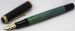 Andorra-Pelikan Souver�n M400 M Black/Green Fountain Pen 907154+Tintero