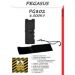Andorra-Stun Gun Linterna Pegasus PG802 6.500.000V Recargable+3 Sprays Gas Regalo