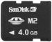Andorra-Sandisk MemoryStick Micro M2 4GB